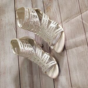 Elegant Rhinestone Kids Dress Shoes